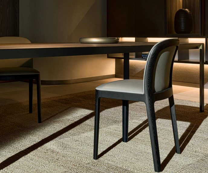 High End Floor Sample Tea Dining Chair by Molteni Casa Design Group