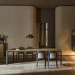 High End Floor Sample Tea Dining Chair by Molteni Casa Design Group