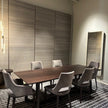 High End Floor Sample Vessel Table by Camerich Casa Design Group