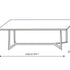High End Floor Sample Vessel Table by Camerich Casa Design Group