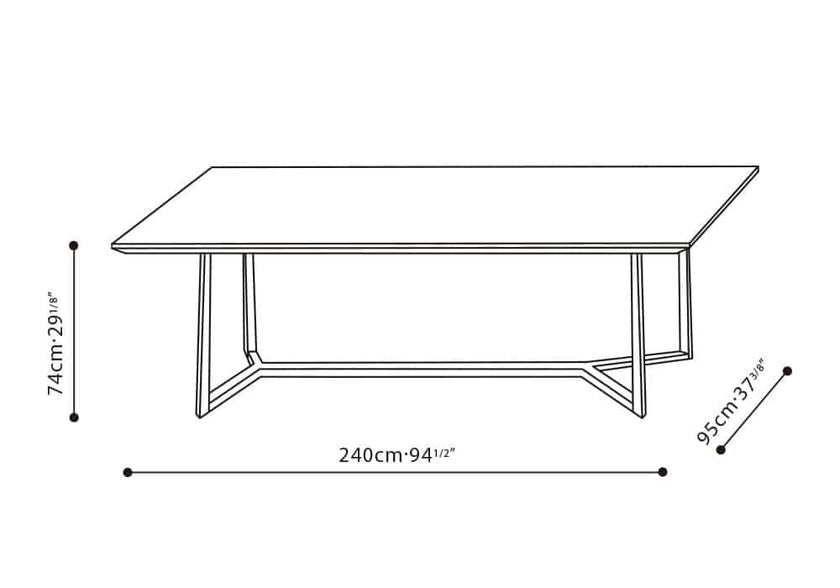 High End Floor Sample Vessel Table by Camerich Casa Design Group