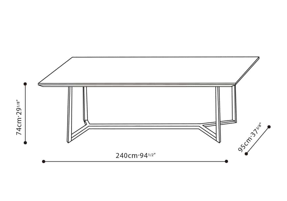 High End Floor Sample Vessel Table by Camerich Casa Design Group