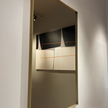 High End Floor Sample Visual Rectangular Mirror by Sovert Casa Design Group