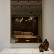 High End Floor Sample Visual Rectangular Mirror by Sovert Casa Design Group
