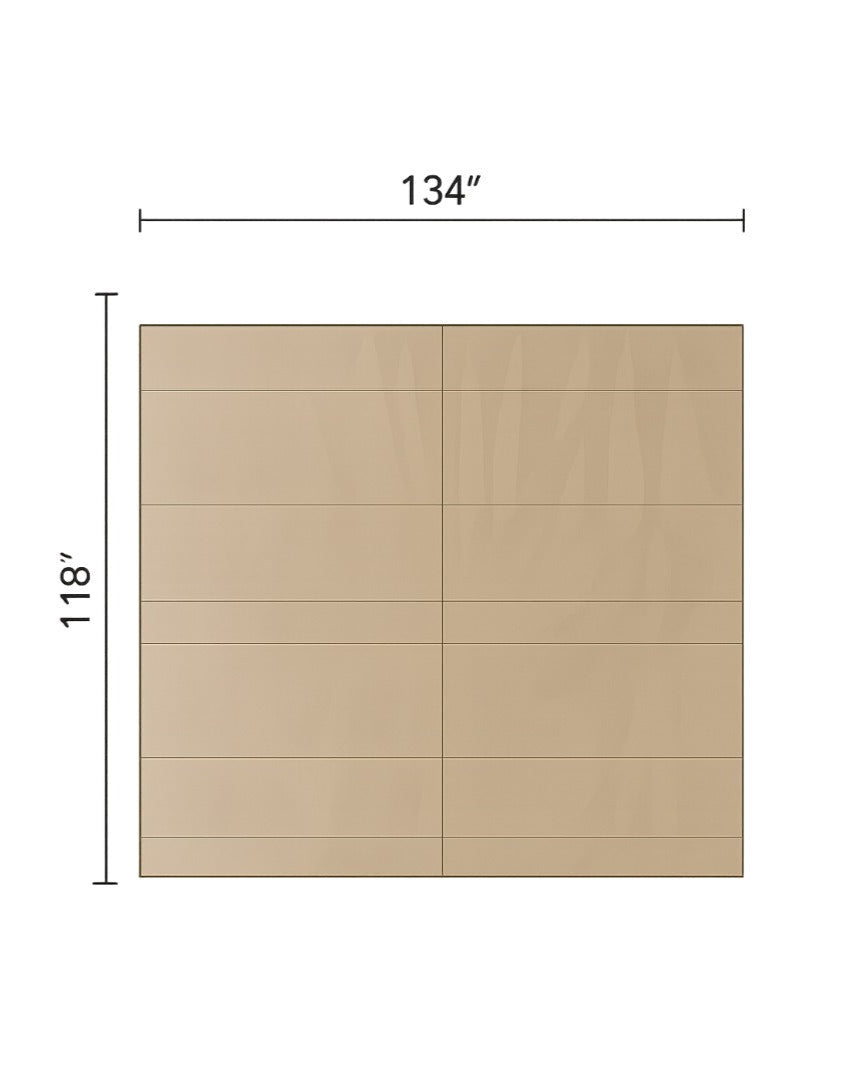 High End Floor Sample Wall Panel System by Giorgetti Casa Design Group 