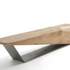 Floor Sample High End Wedge Bench by Riva 1920 Casa Design Group