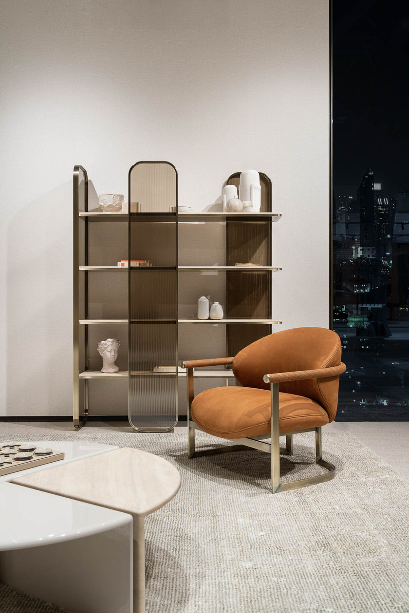 Flora elegant upholstered lounge chair by Capital | Casa Design Group
