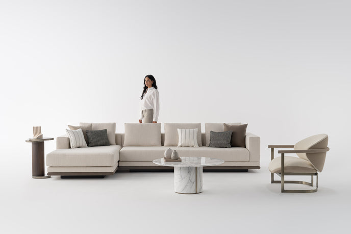Flora elegant upholstered lounge chair by Capital | Casa Design Group
