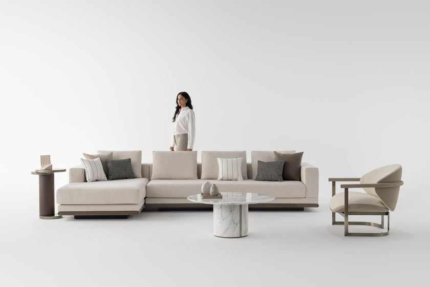 Flora elegant upholstered lounge chair by Capital | Casa Design Group