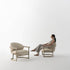 Flora elegant upholstered lounge chair by Capital | Casa Design Group