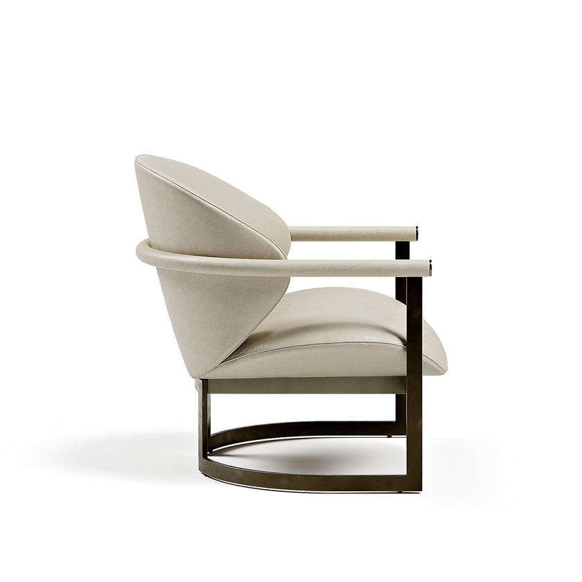 Flora elegant upholstered lounge chair by Capital | Casa Design Group