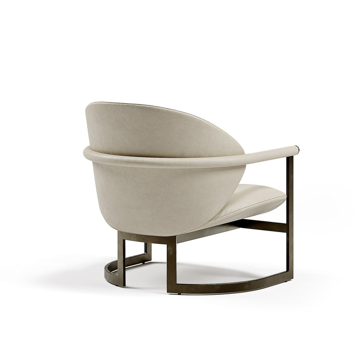 Flora elegant upholstered lounge chair by Capital | Casa Design Group