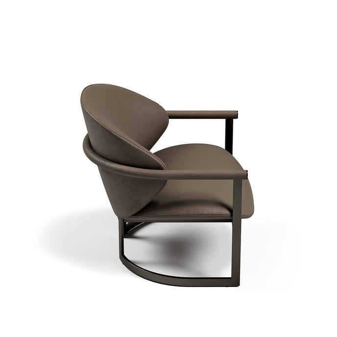 Flora elegant upholstered lounge chair by Capital | Casa Design Group