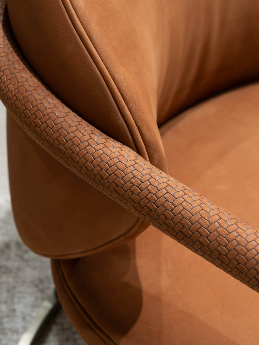 Flora elegant upholstered lounge chair by Capital | Casa Design Group