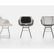 Flow Filo Outdoor Chair by MDF Italia with welded steel wire frame Casa Design Group