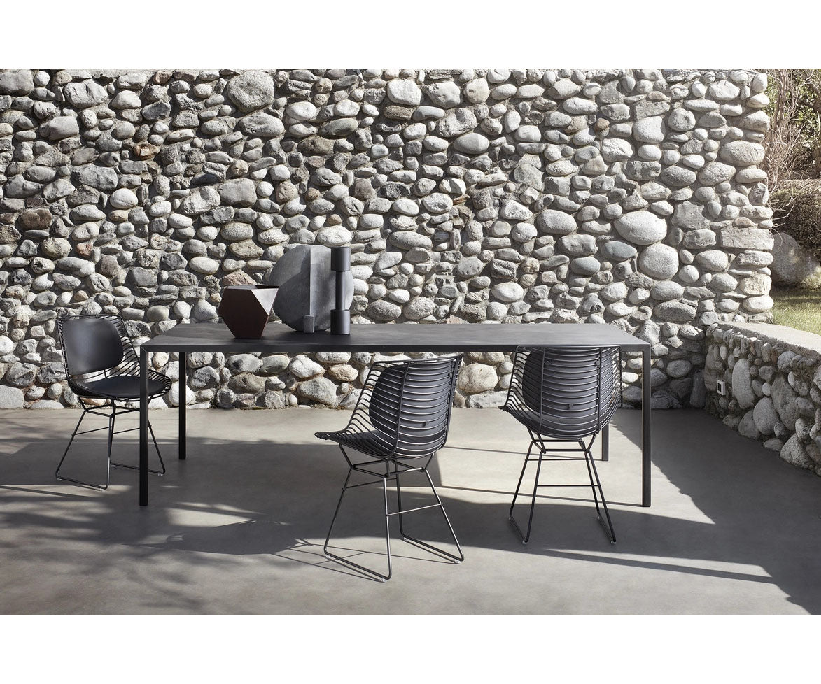 Flow Filo Outdoor Chair by MDF Italia with welded steel wire frame Casa Design Group