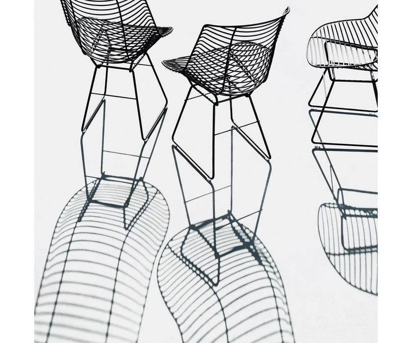 Flow Filo Outdoor Chair by MDF Italia with welded steel wire frame Casa Design Group