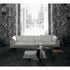 Floyd-Hi Coffee Table by Living Divani with a tempered glass top and laser-cut sheet steel base.