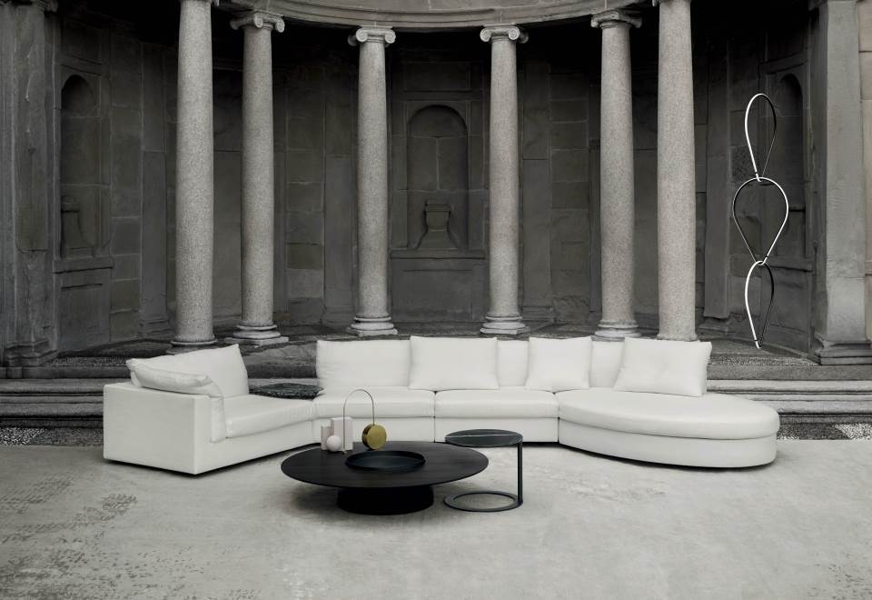 High End Floyd Sofa by Living Divani Casa Design Group