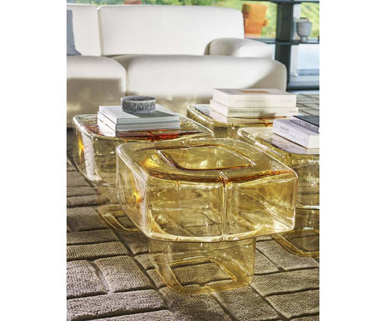 Fluid Joinery Side Table Cassina Luxury Contemporary Glass Side Table Casa Design Group