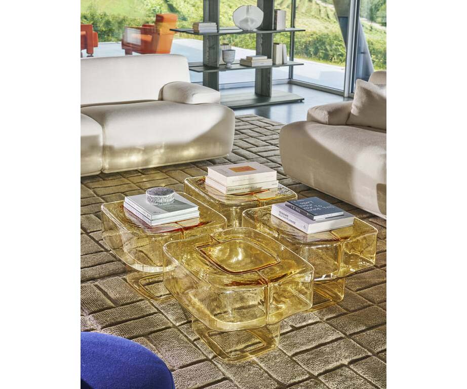 Fluid Joinery Side Table Cassina Luxury Contemporary Glass Side Table Casa Design Group