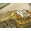Fluid Joinery Side Table Cassina Luxury Contemporary Glass Side Table Casa Design Group
