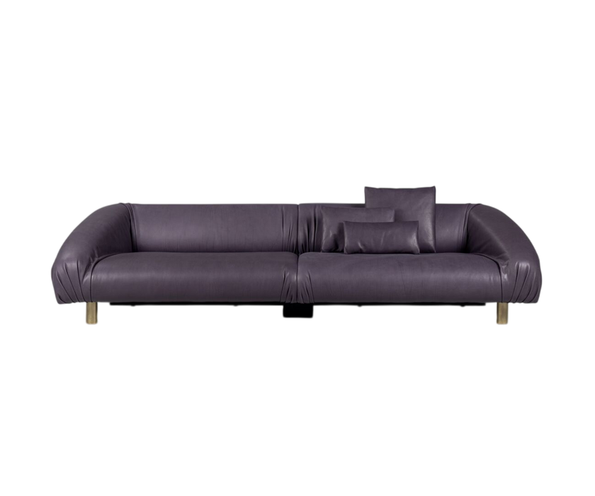 Fold Leather Sofa by Vincenzo De Cotiis for Baxter | Casa Design Group