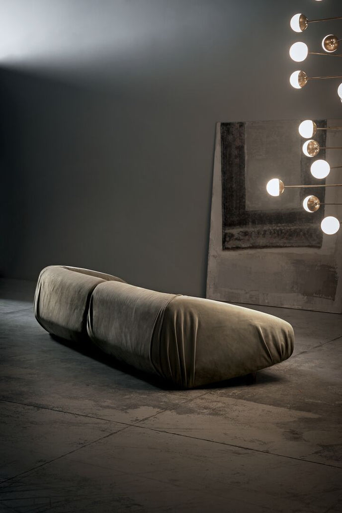 Fold Leather Sofa by Vincenzo De Cotiis for Baxter | Casa Design Group