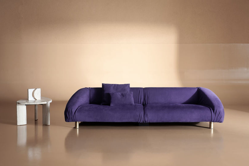 Fold Leather Sofa by Vincenzo De Cotiis for Baxter | Casa Design Group