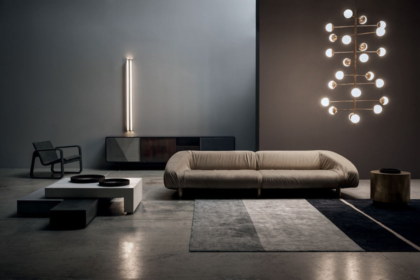 Fold Leather Sofa by Vincenzo De Cotiis for Baxter | Casa Design Group