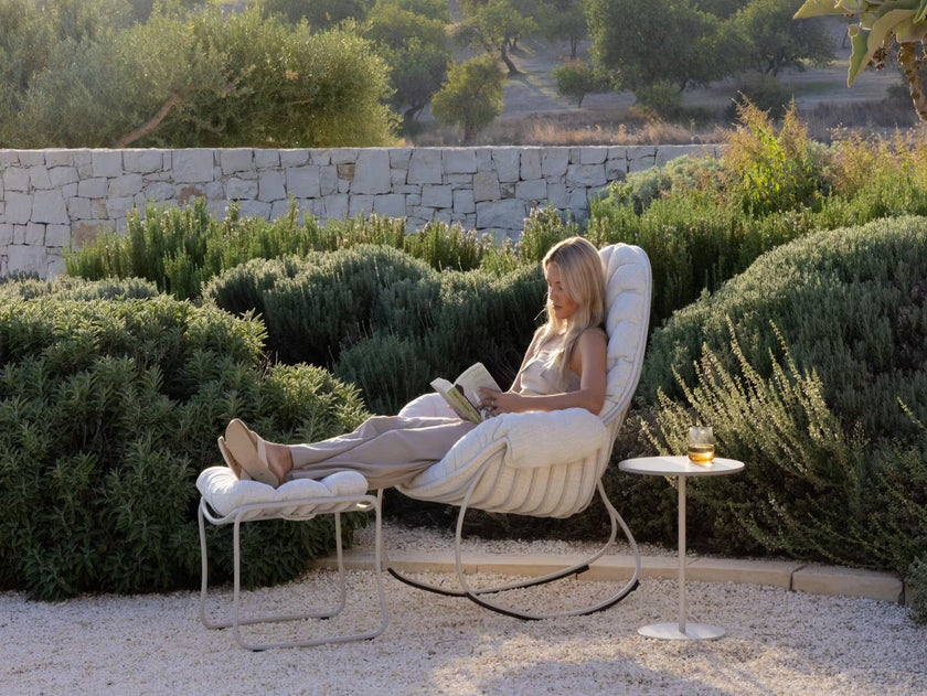 High End Folia Rocking Chair by Royal Botania Casa Design Group
