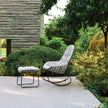 High End Folia Rocking Chair by Royal Botania Casa Design Group