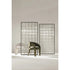 Contemporary Fosca dining chair by Frigerio with sculptural upholstered design