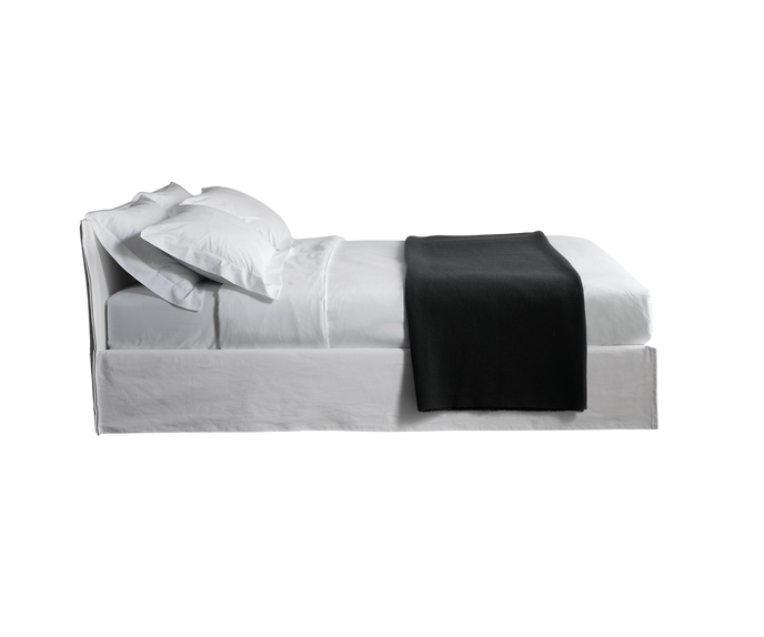 Fox Contemporary Upholstered Bed by Andrea Parisio for Meridiani | Casa Design Group