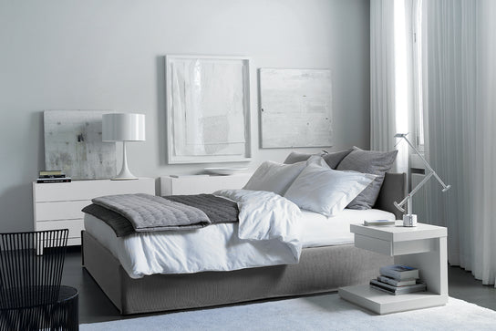 Fox Contemporary Upholstered Bed by Andrea Parisio for Meridiani | Casa Design Group
