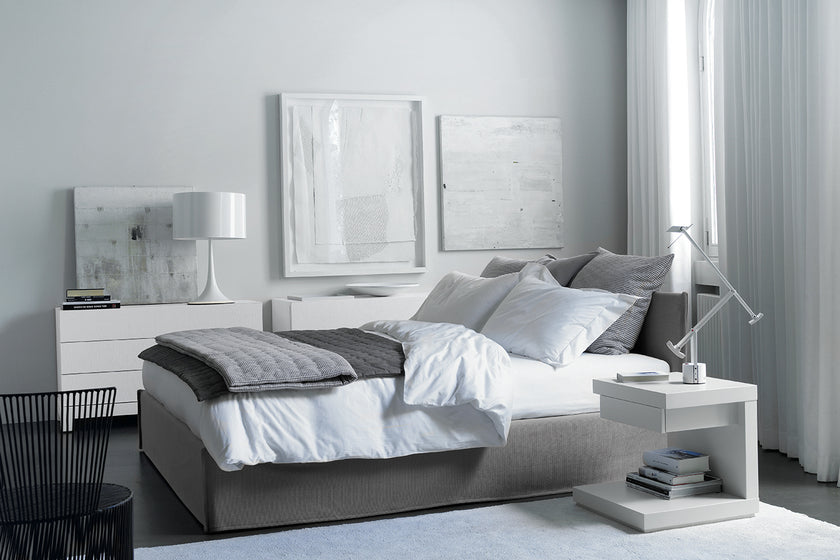 Fox Contemporary Upholstered Bed by Andrea Parisio for Meridiani | Casa Design Group