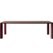 Frank Dining Table by Meridiani with tapered legs and refined contemporary design Casa Design Group