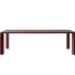 Frank Dining Table by Meridiani with tapered legs and refined contemporary design Casa Design Group