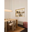 Frank Dining Table by Meridiani with tapered legs and refined contemporary design Casa Design Group