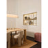 Frank Dining Table by Meridiani with tapered legs and refined contemporary design Casa Design Group