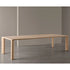 Frank Dining Table by Meridiani with tapered legs and refined contemporary design Casa Design Group