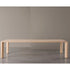 Frank Dining Table by Meridiani with tapered legs and refined contemporary design Casa Design Group
