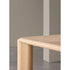 Frank Dining Table by Meridiani with tapered legs and refined contemporary design Casa Design Group