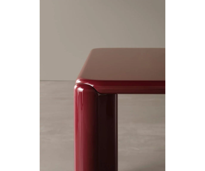 Frank Dining Table by Meridiani with tapered legs and refined contemporary design Casa Design Group