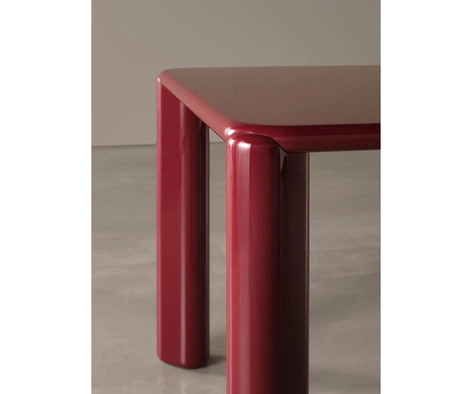 Frank Dining Table by Meridiani with tapered legs and refined contemporary design Casa Design Group