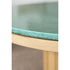 Modern Fresbee Outdoor Coffee Table with Lava Stone Top Casa Design Group
