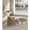 Frigerio Jackie Bergère with solid ashwood legs and premium fabric or leather upholstery at Casa Design Group.