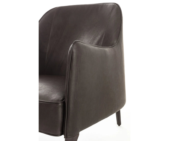 Frigerio Jackie Bergère with solid ashwood legs and premium fabric or leather upholstery at Casa Design Group.