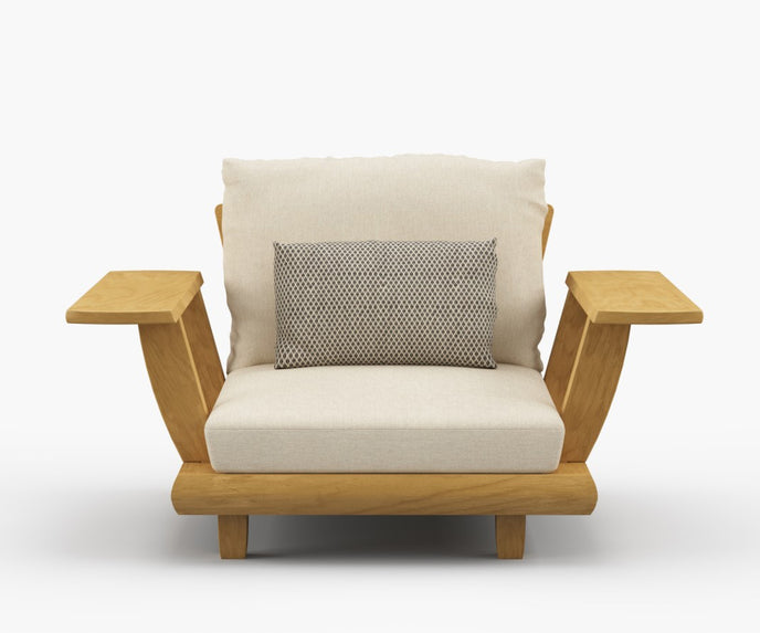 Sorrento Lounge Chair | Jensen Outdoor