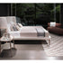 Galet Dormeuse by Giorgetti upholstered chaise lounge with solid ash wood base and elegant contemporary design | Casa Design Group